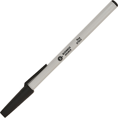 Business Source Fine Point Ballpoint Stick Pens (BSN37503)