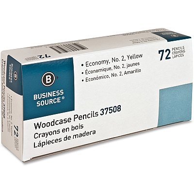 Business Source Woodcase No. 2 Pencils (BSN37508)
