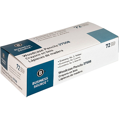 Business Source Woodcase No. 2 Pencils (BSN37508)