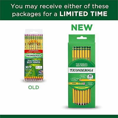 Ticonderoga Pre-Sharpened No. 2 Pencils (DIX13830)
