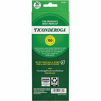 Ticonderoga Pre-Sharpened No. 2 Pencils (DIX13830)