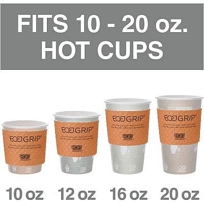 Eco-Products EcoGrip Hot Cup Sleeve (ECOEG2000)