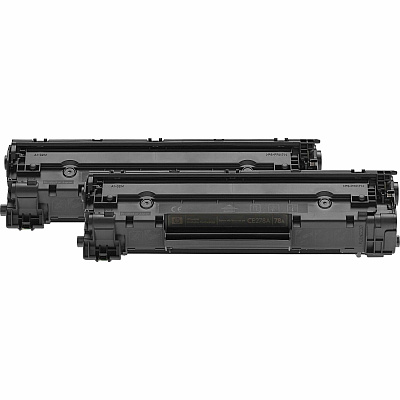 HP 78A 2-pack Black Original LaserJet Toner Cartridges (HEWCE278AD)