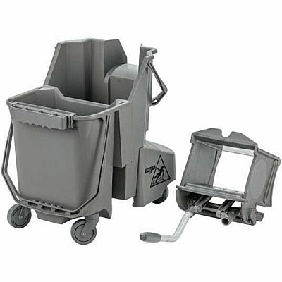 Unger SmartColor Dual-Compartment Mop Bucket (COMBG)