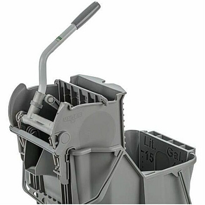 Unger SmartColor Dual-Compartment Mop Bucket (COMBG)