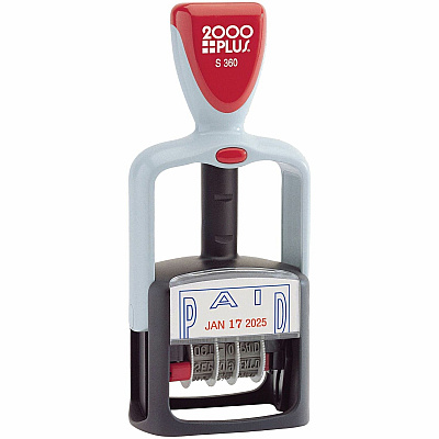 COSCO 2000 Plus 2-Color PAID Dater (COS011033)