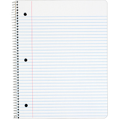 TOPS One-subject Wirebound Notebook (TOP65021)