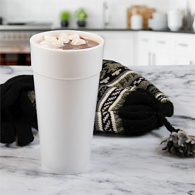 Dart 24 oz Insulated Foam Cups (DCC24J16)