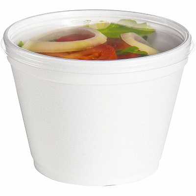 Dart 16 oz Foam Food Containers (DCC16MJ32)