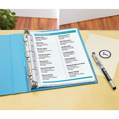 Avery Mini Diamond Clear Heavyweight Sheet Protectors (77007)