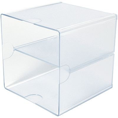 deflecto Stackable Cube Organizer (DEF350701)