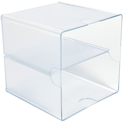 deflecto Stackable Cube Organizer (DEF350701)