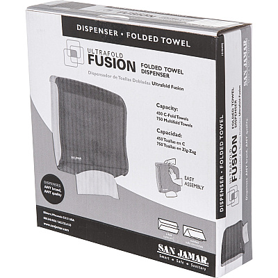 San Jamar C-fold/Multi-fold Towel Dispenser (SJMT1755TBK)