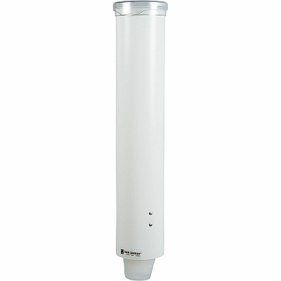 San Jamar Small Pull-type Water Cup Dispenser (SJMC4160WH)