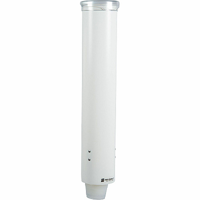 San Jamar Small Pull-type Water Cup Dispenser (SJMC4160WH)
