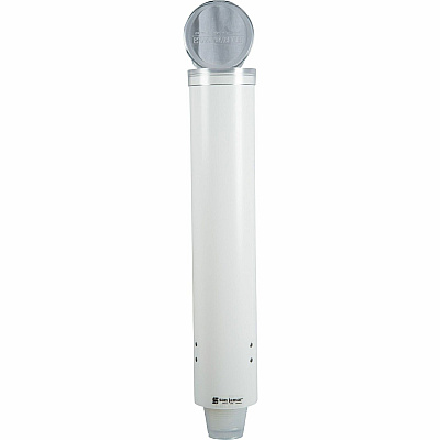 San Jamar Small Pull-type Water Cup Dispenser (SJMC4160WH)