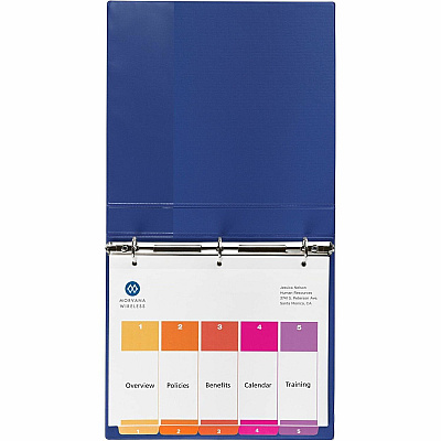 Avery Dividers, 5 Tabs, Ready Index (3 Sets of 11070)