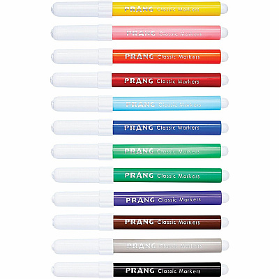 Prang Classic Bullet Tip Art Markers (DIX80848)