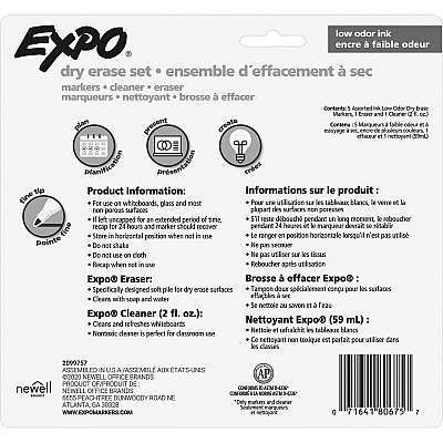 EXPO Low-Odor Starter Marker Set (SAN80675)