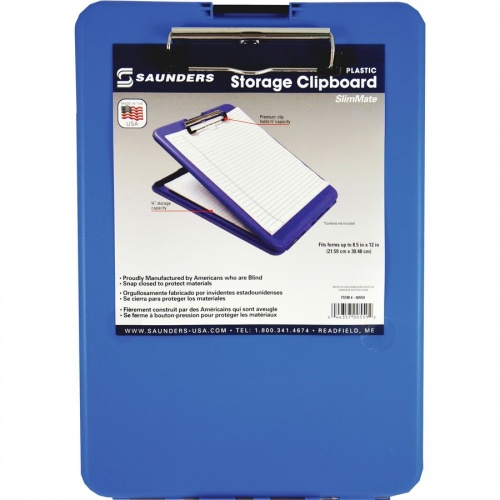 Saunders SlimMate Storage Clipboard (00559)