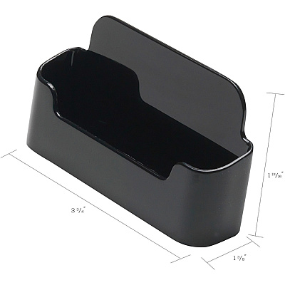 deflecto Single Business Card Holder (DEF90104)