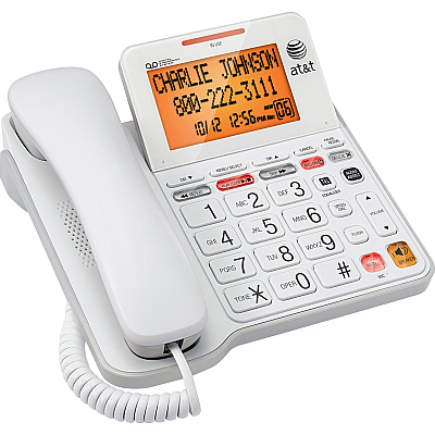 AT&T CL4940 Standard Phone - White