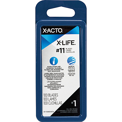 Elmer's X-Acto Refill Blades No. 11 Bulk Pack (EPIX611)