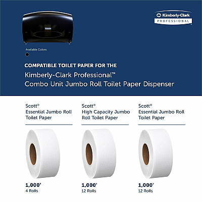 Kimberly-Clark Professional Jumbo Roll Toilet Paper Dispenser (KCC09551)
