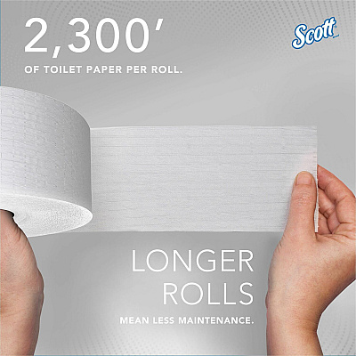 Scott Coreless High-Capacity Jumbo Roll Toilet Paper (KCC07005)