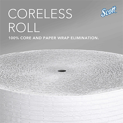 Scott Coreless High-Capacity Jumbo Roll Toilet Paper (KCC07005)