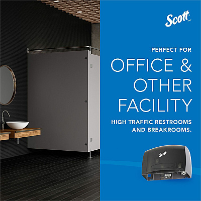 Scott Essential Coreless Jumbo Roll Toilet Paper Dispenser (KCC09602)