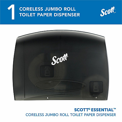 Scott Essential Coreless Jumbo Roll Toilet Paper Dispenser (KCC09602)