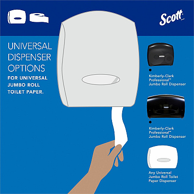 Scott High-Capacity Jumbo Roll Toilet Paper (KCC03148)