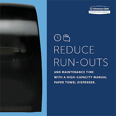 Kimberly-Clark Professional Sanitouch Manual Hard Roll Towel Dispenser (KCC09990)