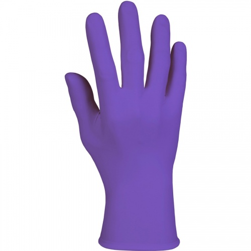 Kimberly-Clark Purple Nitrile Exam Gloves - 9.5" (55084)