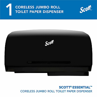 Scott Essential Coreless Jumbo Roll Toilet Paper Dispenser (KCC09608)