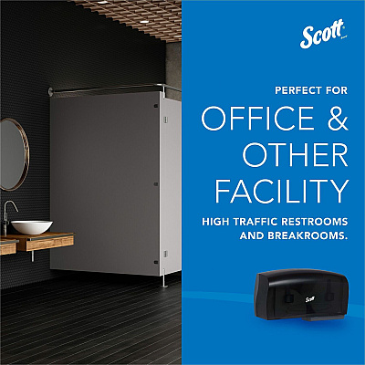 Scott Essential Coreless Jumbo Roll Toilet Paper Dispenser (KCC09608)