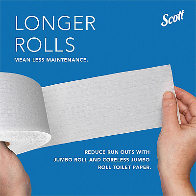 Scott Essential Coreless Jumbo Roll Toilet Paper Dispenser (KCC09608)