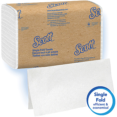 Scott Single-Fold Towels (KCC01700)