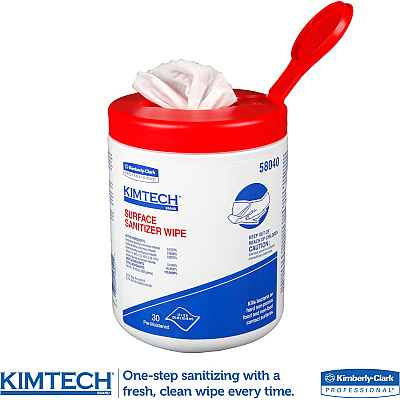 KIMTECH Prep Surface Sanitizer Wipes (KCC58040)