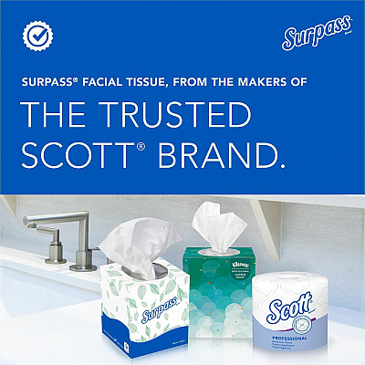 Surpass Facial Tissue Cube for Business (KCC21320)