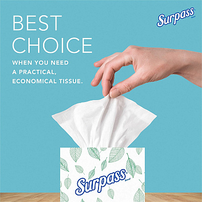 Surpass Facial Tissue Cube for Business (KCC21320)