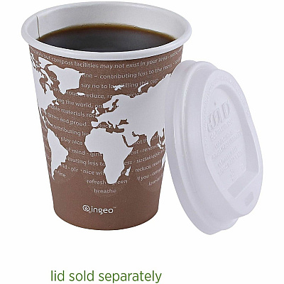 Eco-Products 8 oz World Art Hot Beverage Cups (ECOEPBHC8WA)