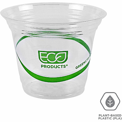 Eco-Products 9 oz GreenStripe Cold Cups (ECOEPCC9SGS)