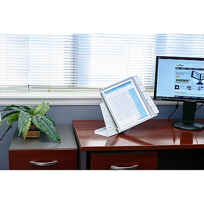Durable VARIO Antimicrobial Desktop Reference Display System (DBL535810)