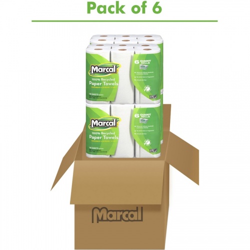 Marcal 100% Recycled Giant Roll Paper Towels (6181PK)