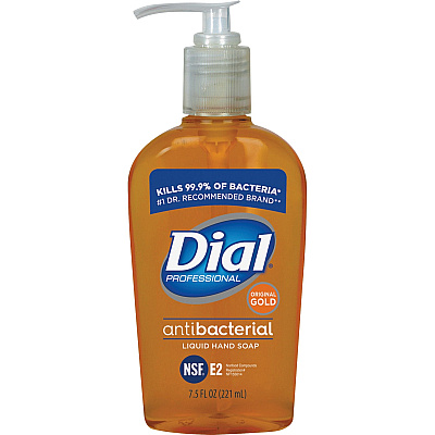 Dial Gold Antibacterial Liquid Hand Soap (DIA84014CT)
