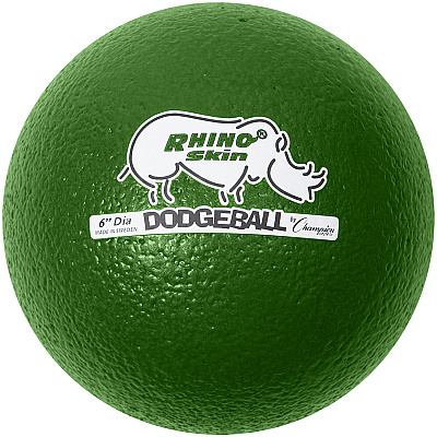Champion Sports Rhino Skin Low Bounce Dodgeball Set (CSIRXD6SET)