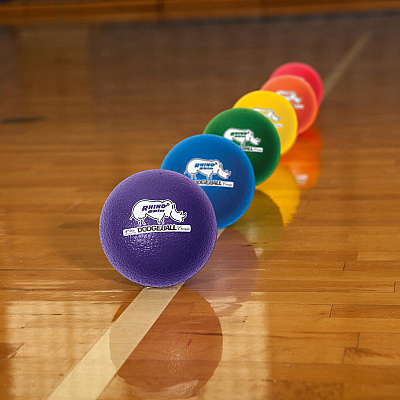 Champion Sports Rhino Skin Low Bounce Dodgeball Set (CSIRXD6SET)