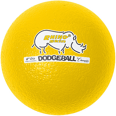 Champion Sports Rhino Skin Low Bounce Dodgeball Set (CSIRXD6SET)